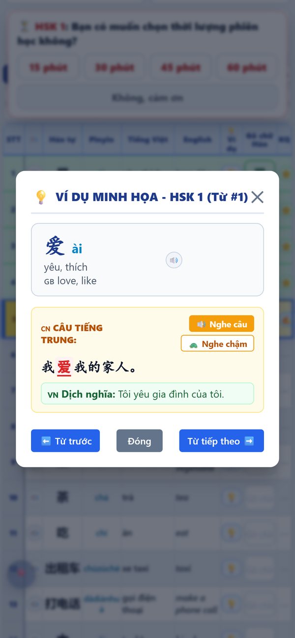 Câu ví dụ minh hoạ